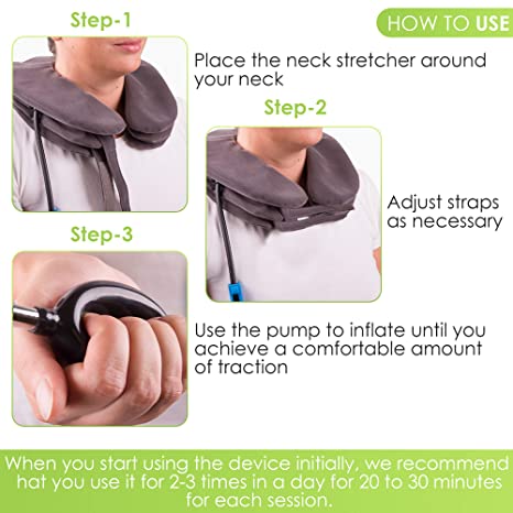 Posture Corrector and Neck Traction, Helps for Neck and Back Pain and for Better Posture, by Wonder healing - wonderlivingus